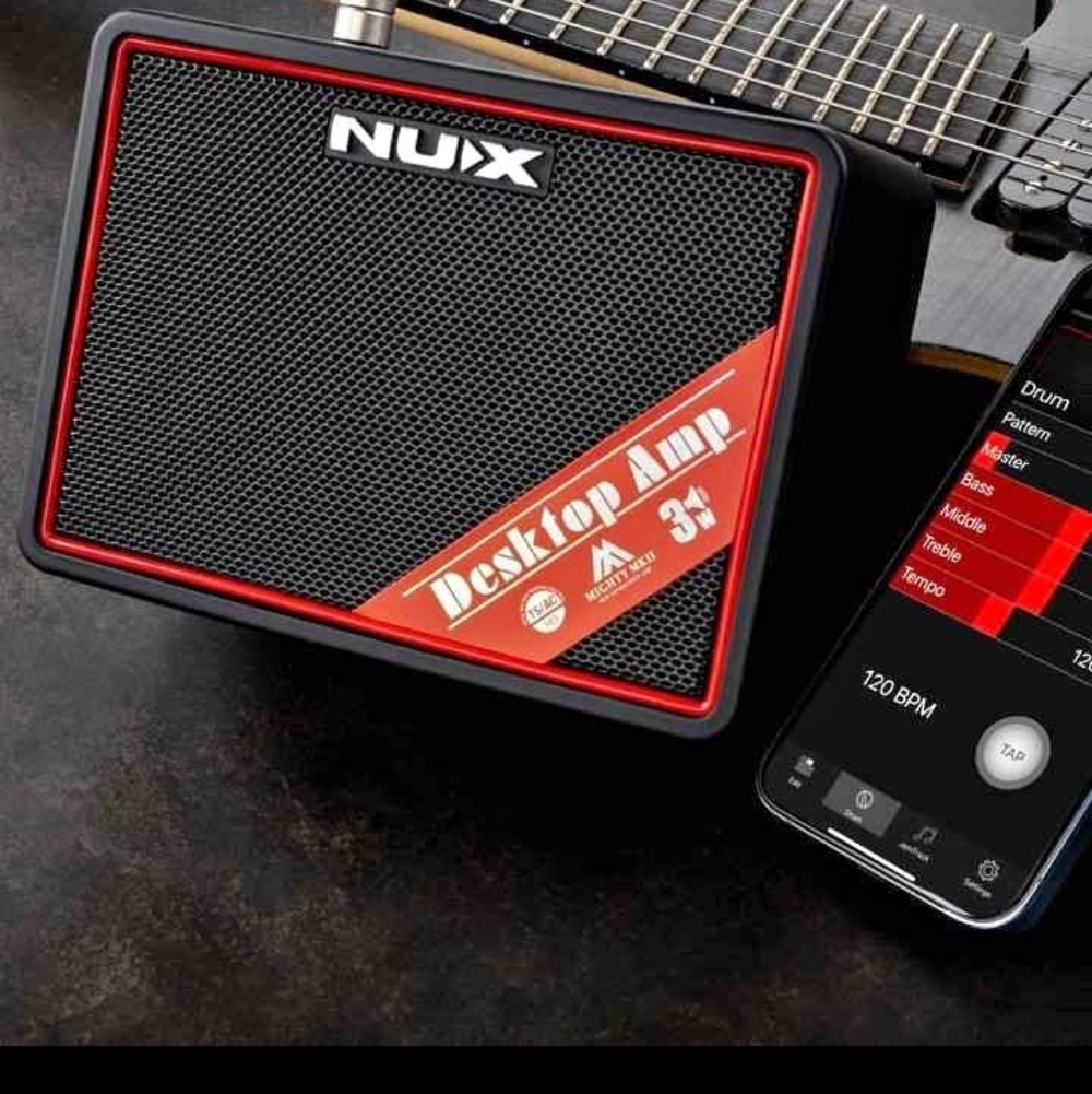 NUX Desktop Amp 35 Black with Red Accents
